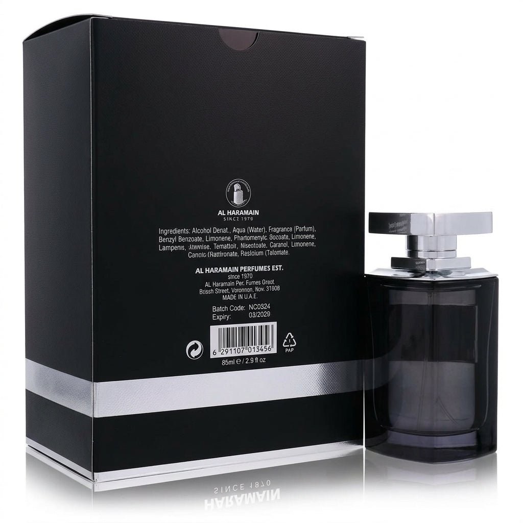 Perfume and Fragrance — Studio - Back View | Generated by Modelize