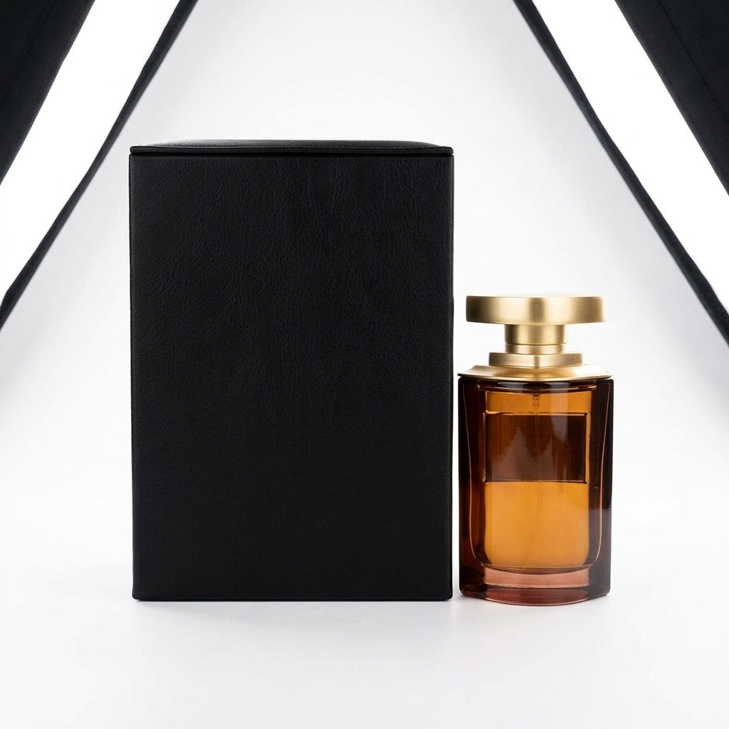 Eau De Parfum — Studio - Back View | Generated by Modelize