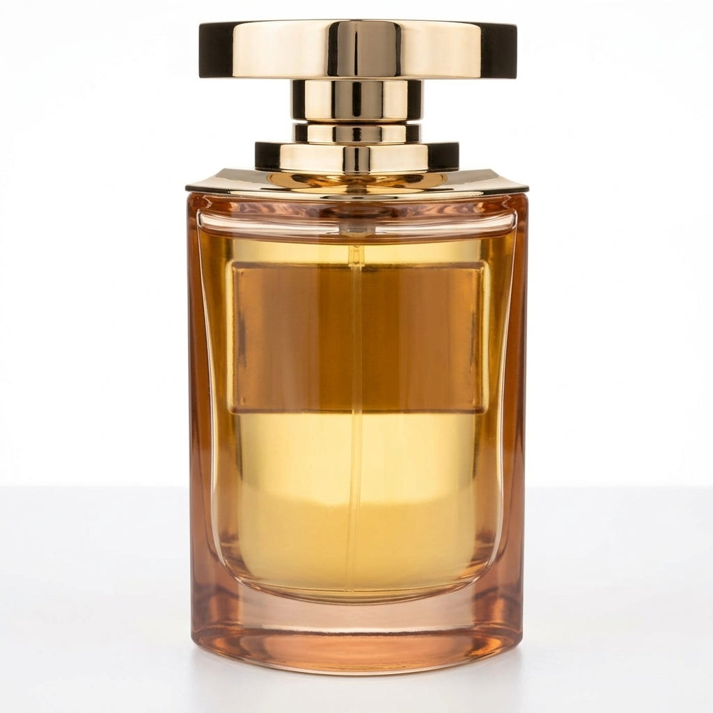 Fragrance bottle — Studio - Back View | Generated by Modelize