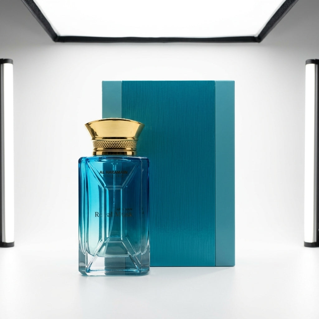 Eau De Parfum — Studio - Back View | Generated by Modelize