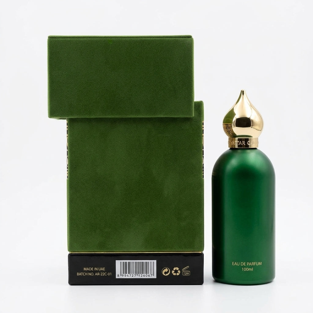 Eau De Parfum — Studio - Back View | Generated by Modelize
