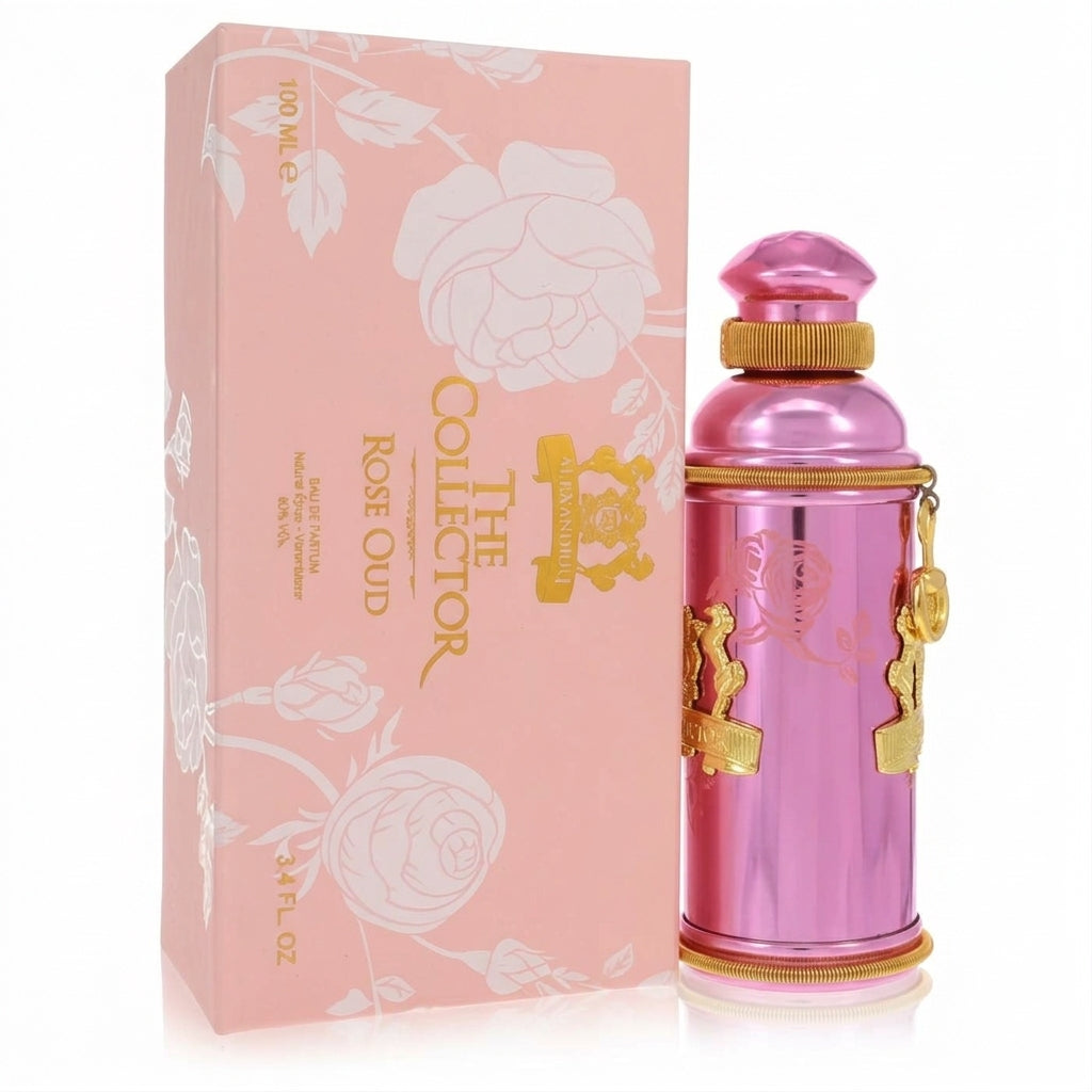 Perfume and Box — Studio - Side View | Generated by Modelize