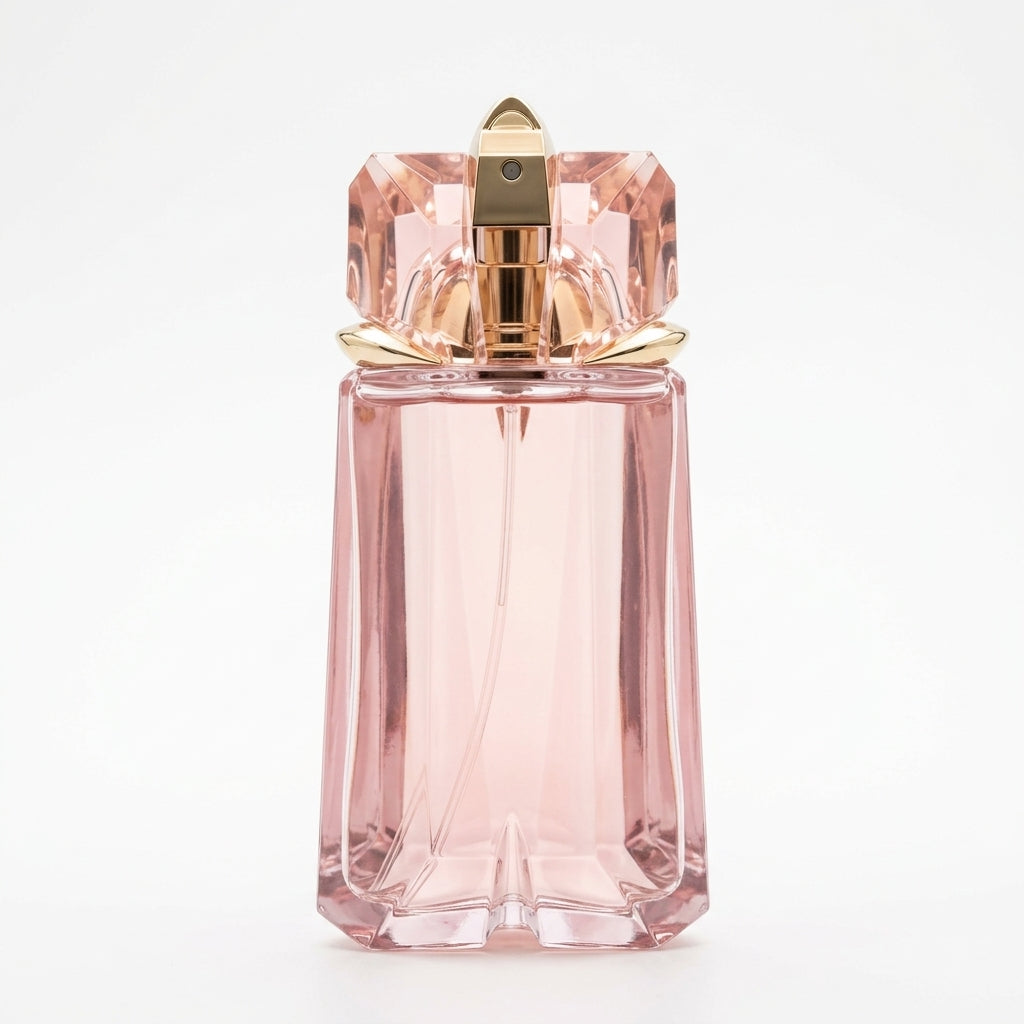 Perfume bottle — Studio - Back View | Generated by Modelize