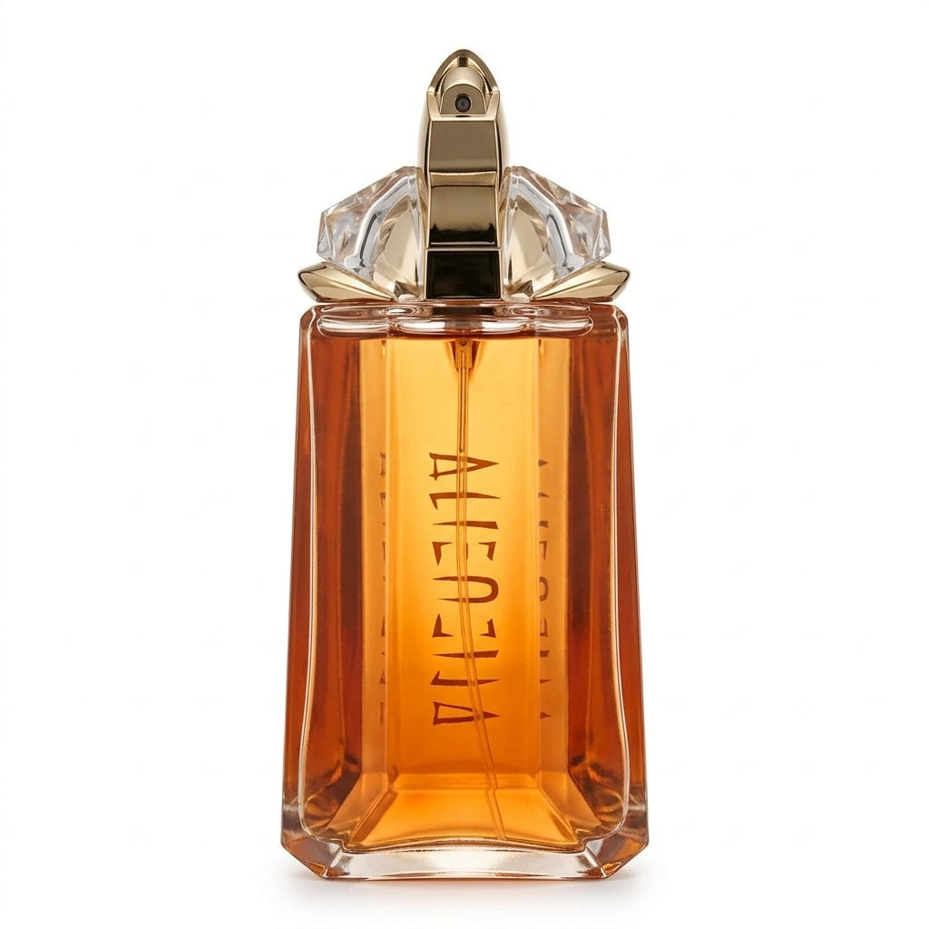Perfume bottle — Studio - Back View | Generated by Modelize