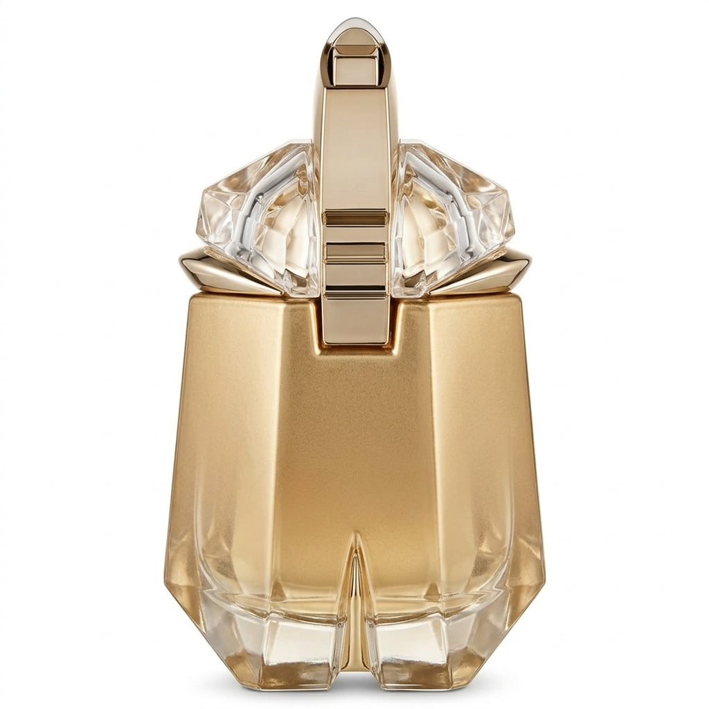 Perfume bottle — Studio - Back View | Generated by Modelize
