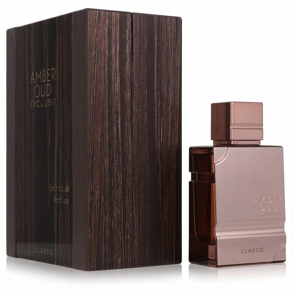 Eau De Parfum Spray and Luxury Packaging — Studio - Side View | Generated by Modelize