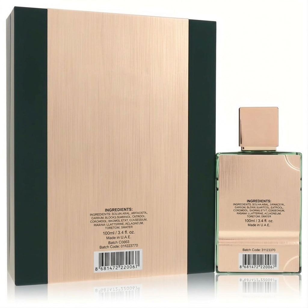 Eau De Parfum Spray — Studio - Back View | Generated by Modelize