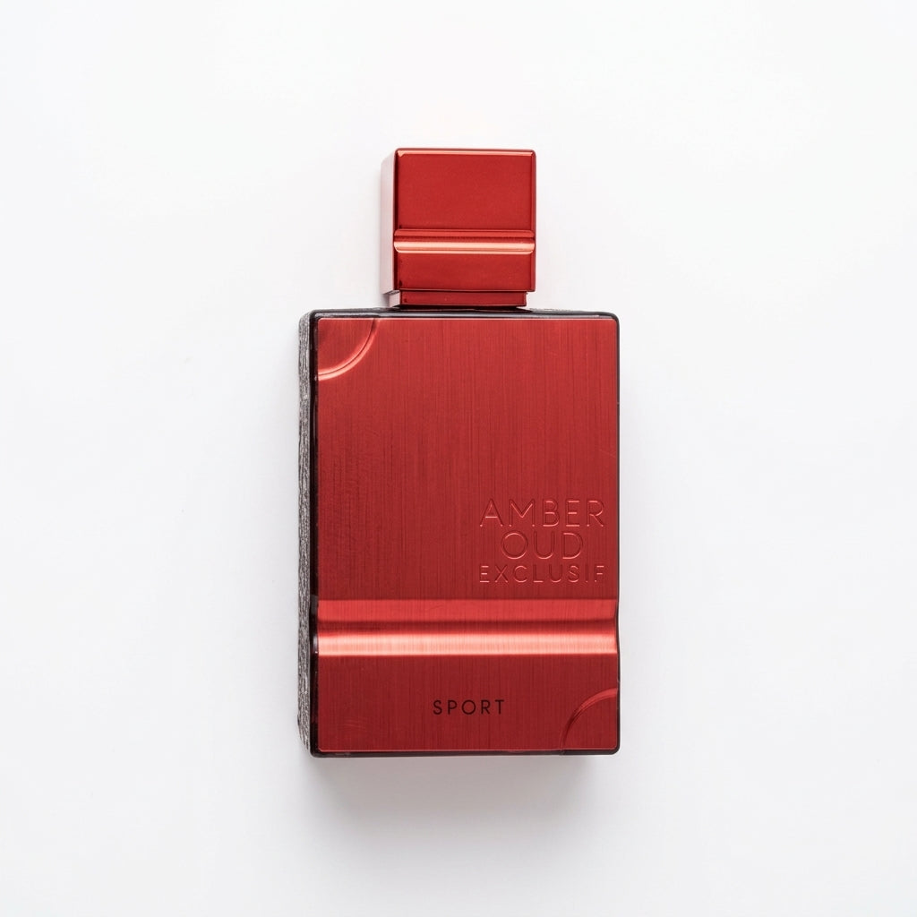 Fragrance bottle — Flat Lay - Front | Generated by Modelize