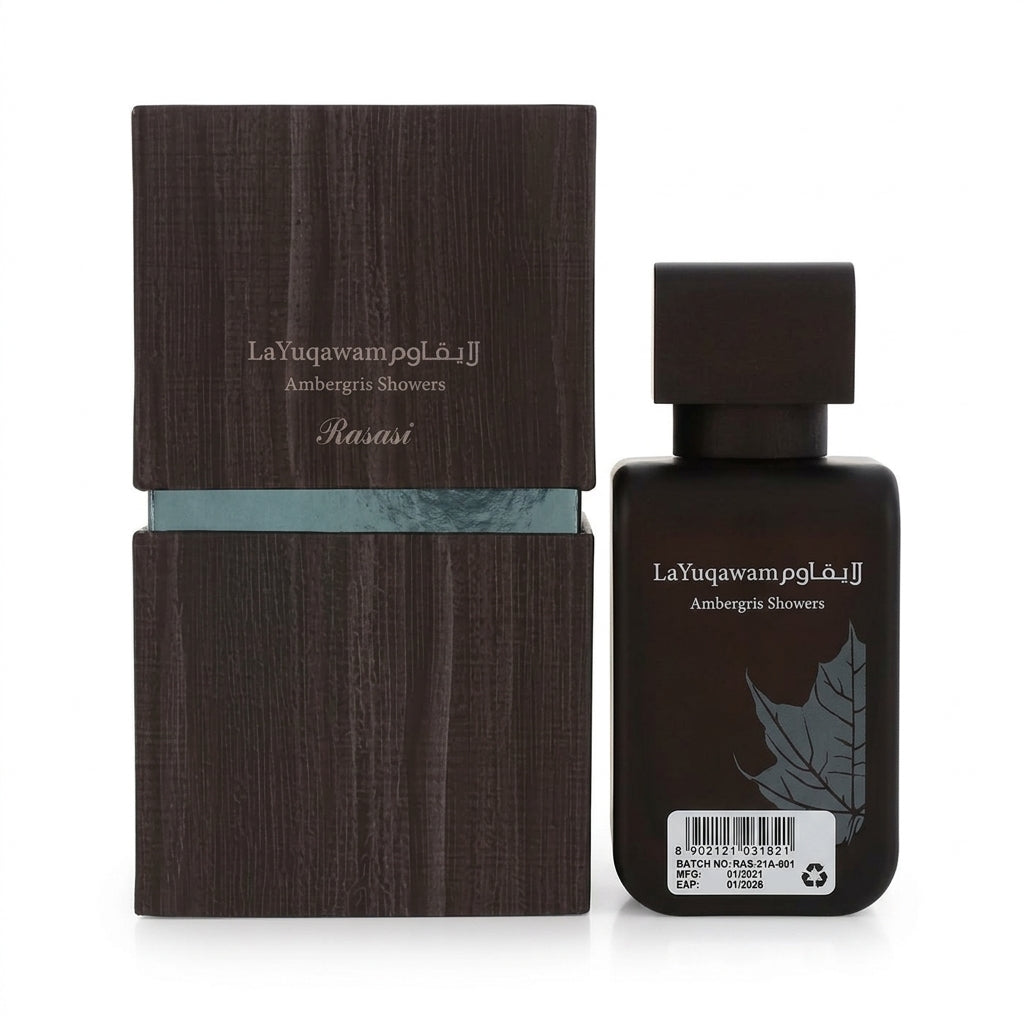 Men's Fragrance — Studio - Back View | Generated by Modelize