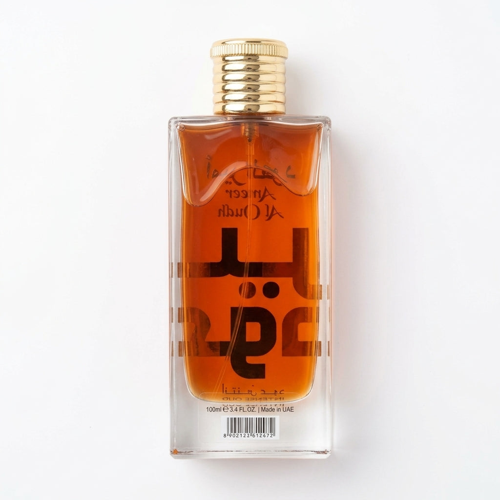 Eau De Parfum — Flat Lay - Back | Generated by Modelize