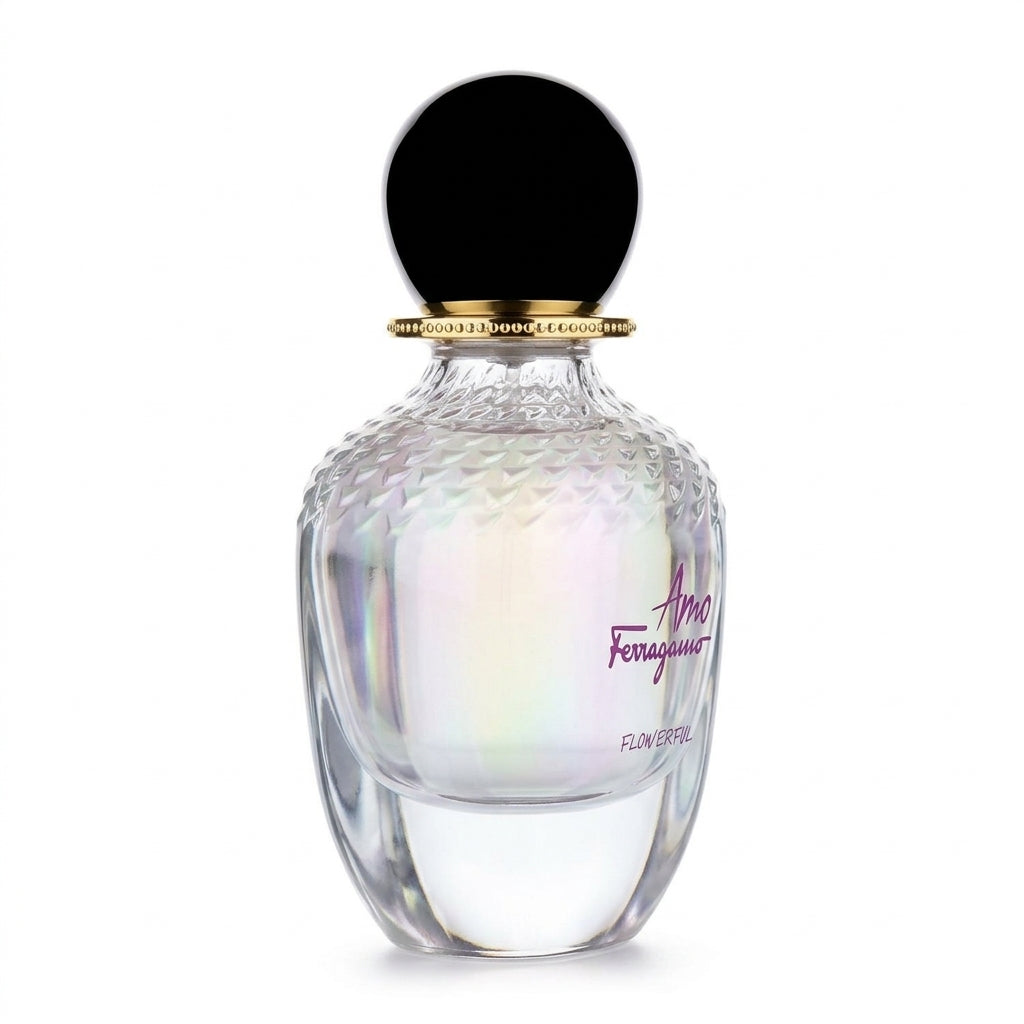 Perfume bottle — Studio - Side View | Generated by Modelize