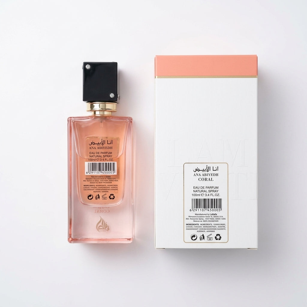 Eau De Parfum Spray — Flat Lay - Back | Generated by Modelize