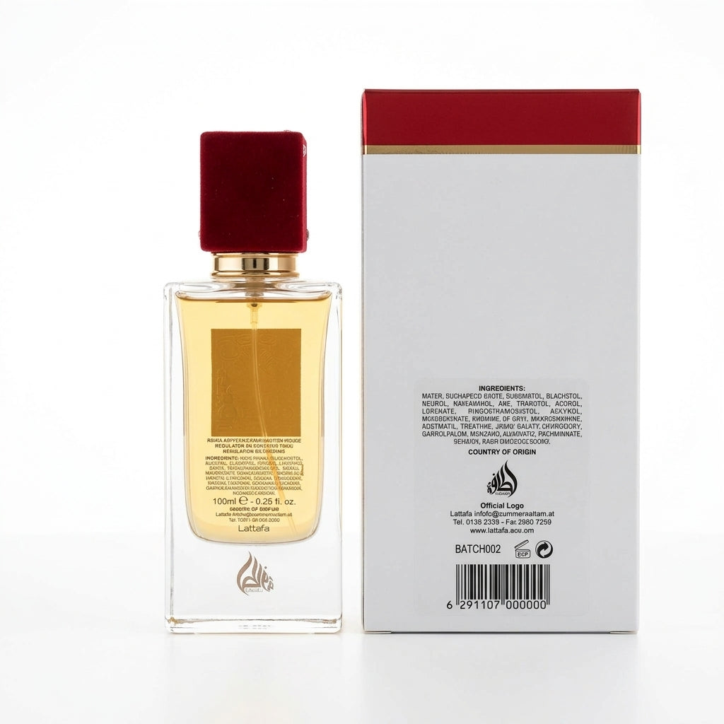 Perfume — Studio - Back View | Generated by Modelize