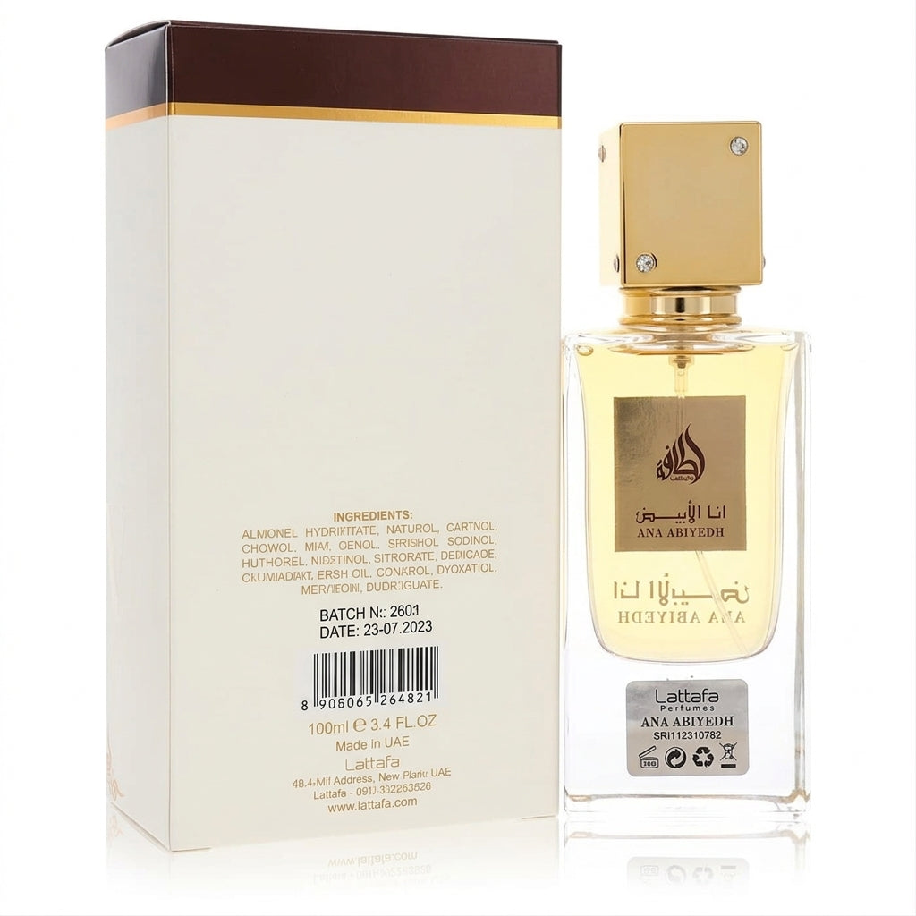 Eau De Parfum Spray — Studio - Back View | Generated by Modelize