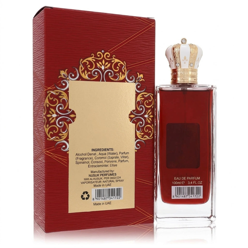 Eau De Parfum — Studio - Back View | Generated by Modelize