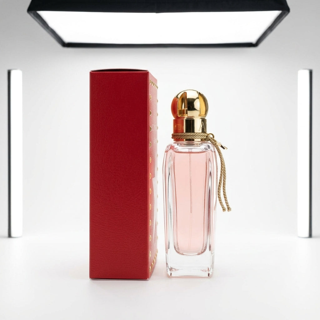 Eau De Parfum Spray — Studio - Side View | Generated by Modelize
