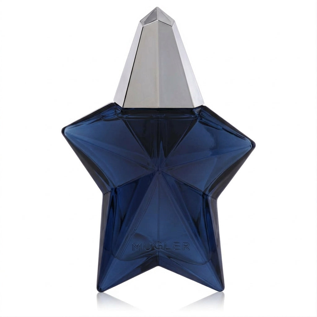 Perfume bottle — Studio - Back View | Generated by Modelize