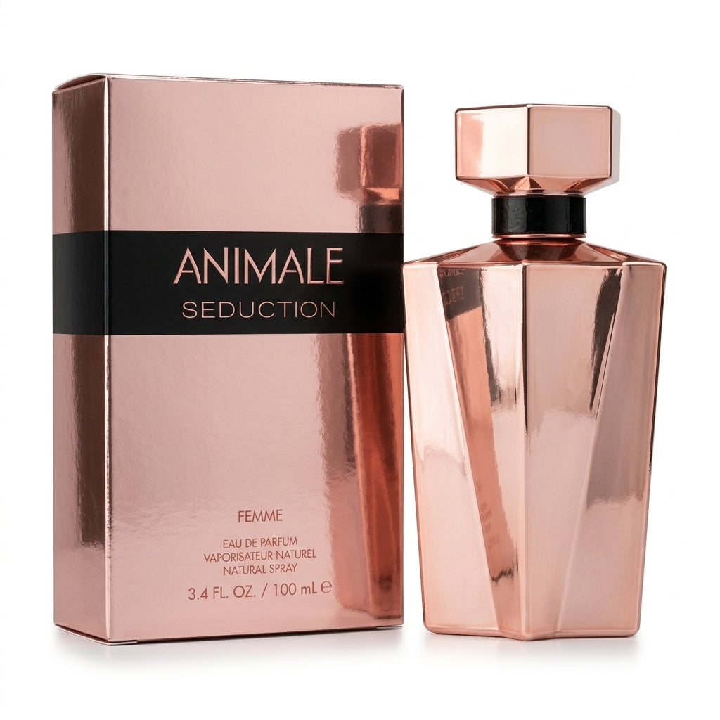 Eau de Parfum fragrance — Studio - Side View | Generated by Modelize