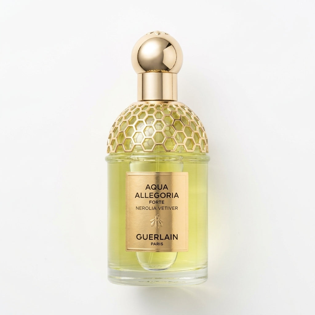 Fragrance bottle — Flat Lay - Front | Generated by Modelize