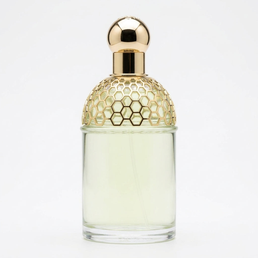 Fragrance bottle — Studio - Back View | Generated by Modelize