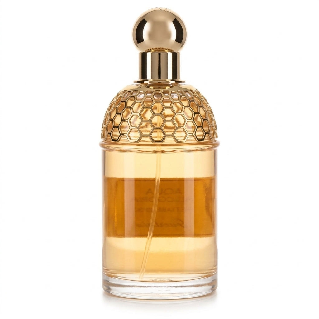 Perfume bottle — Studio - Back View | Generated by Modelize