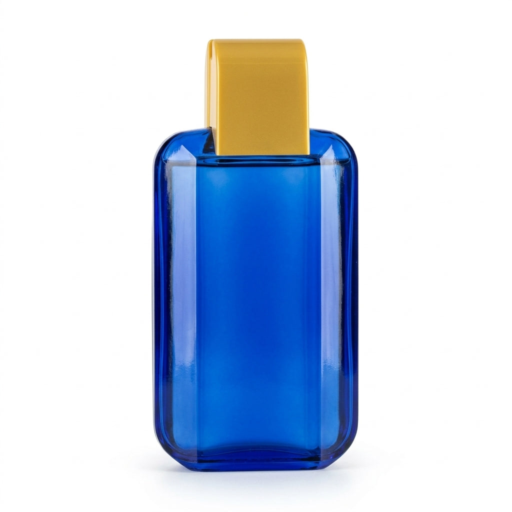 Fragrance bottle — Studio - Back View | Generated by Modelize