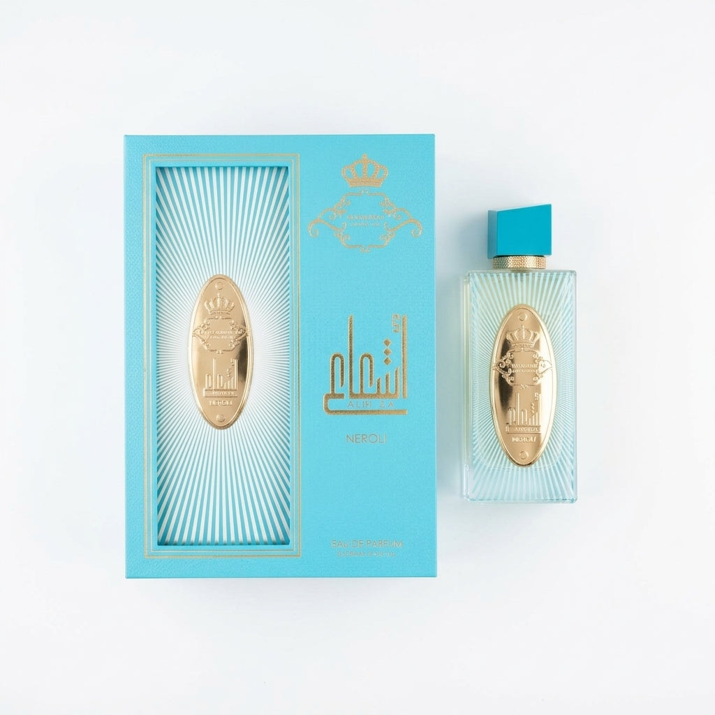 Eau De Parfum — Flat Lay - Back | Generated by Modelize