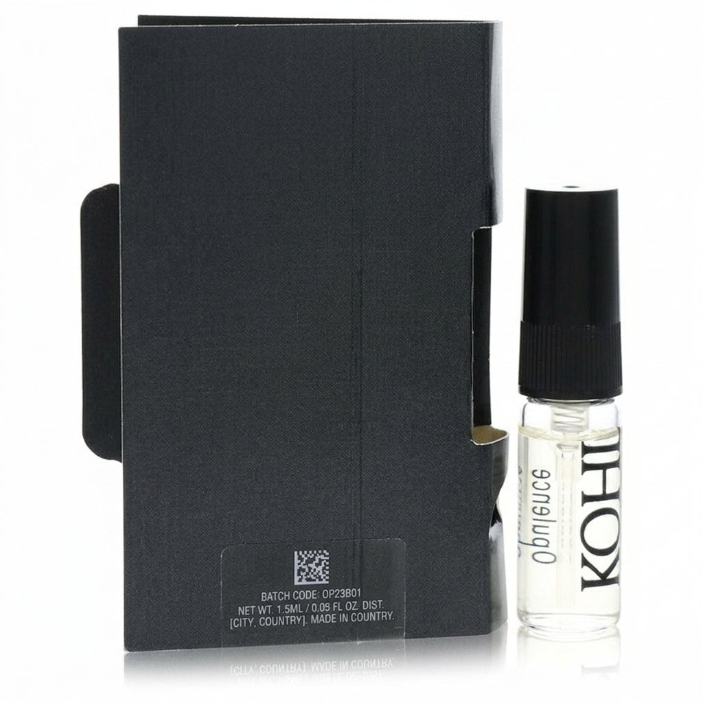 Miniature Perfume Spray with Cardboard Sleeve — Studio - Back View | Generated by Modelize
