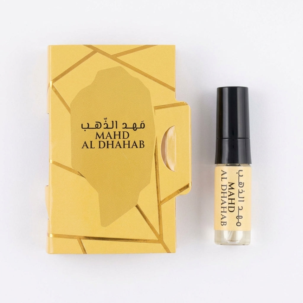 Miniature Perfume Set — Flat Lay - Front | Generated by Modelize
