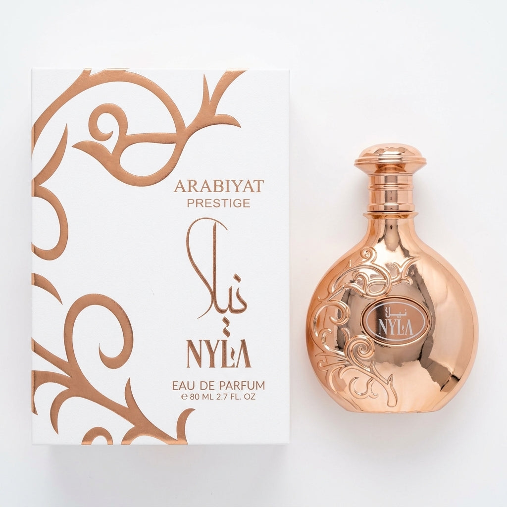 Eau De Parfum Spray — Flat Lay - Front | Generated by Modelize