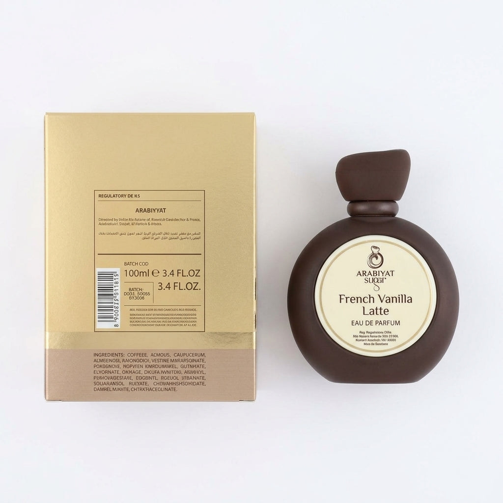 Eau De Parfum — Flat Lay - Back | Generated by Modelize