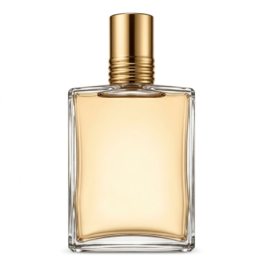 Eau de Toilette spray bottle — Studio - Back View | Generated by Modelize