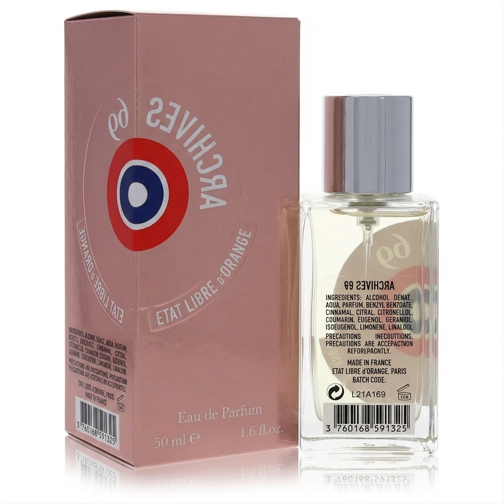 Fragrance bottle and packaging — Studio - Back View | Generated by Modelize