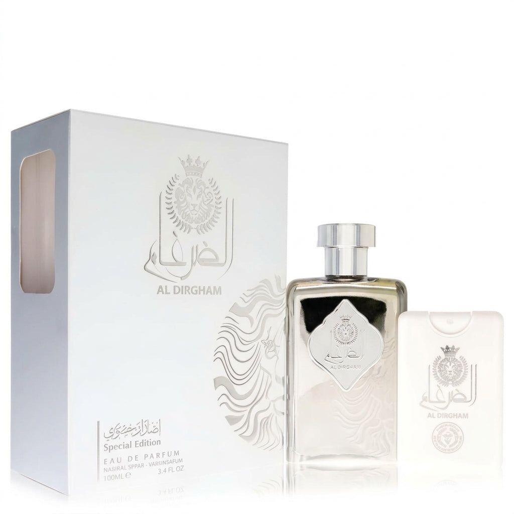 Fragrance Gift Set — Studio - Side View | Generated by Modelize
