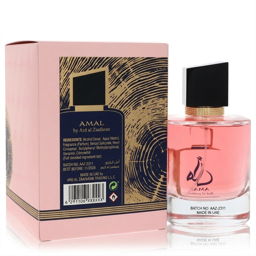 Eau De Parfum Spray — Studio - Back View | Generated by Modelize
