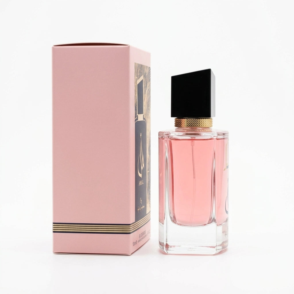 Eau De Parfum Spray — Studio - Side View | Generated by Modelize