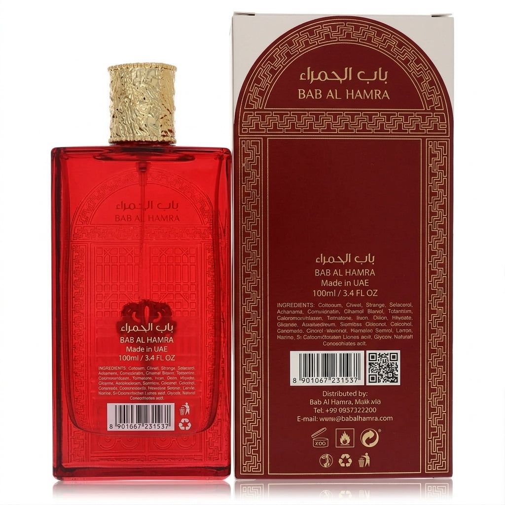 Eau De Parfum Spray — Studio - Back View | Generated by Modelize