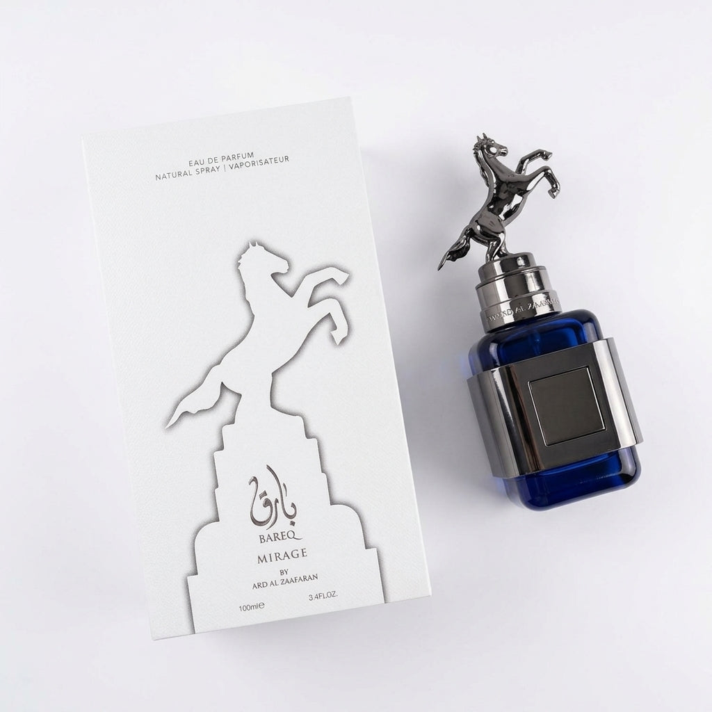 Fragrance Eau De Parfum — Flat Lay - Back | Generated by Modelize
