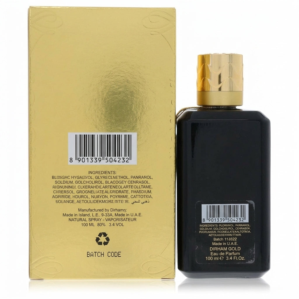 Eau De Parfum Spray — Studio - Back View | Generated by Modelize