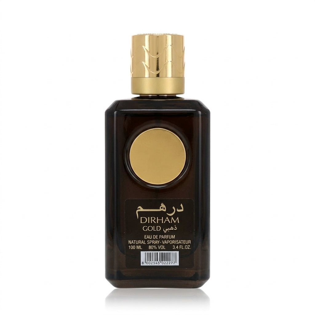 Perfume bottle and packaging — Studio - Back View | Generated by Modelize