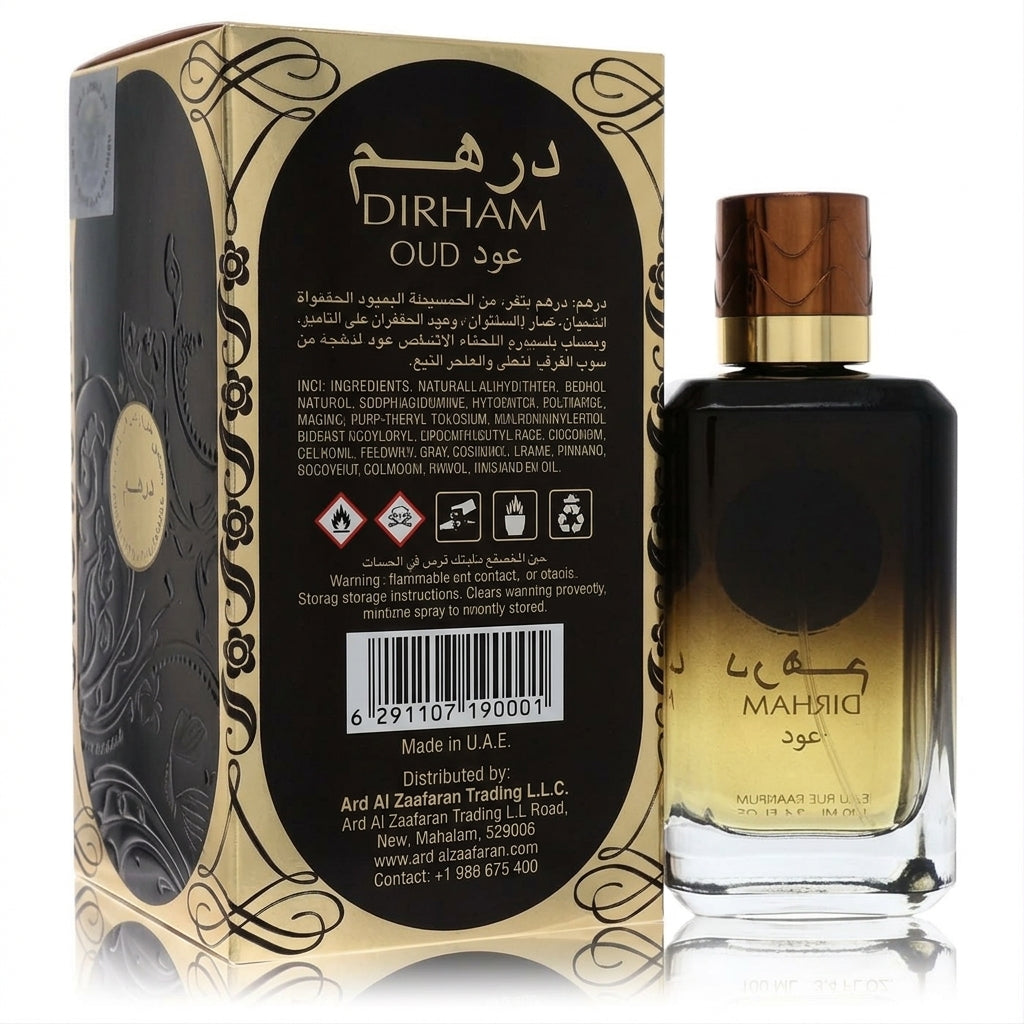 Eau De Parfum Spray — Studio - Back View | Generated by Modelize
