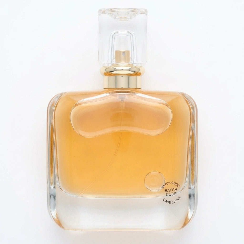 Eau De Parfum — Flat Lay - Back | Generated by Modelize