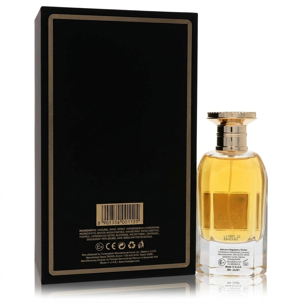 Eau De Parfum — Studio - Back View | Generated by Modelize