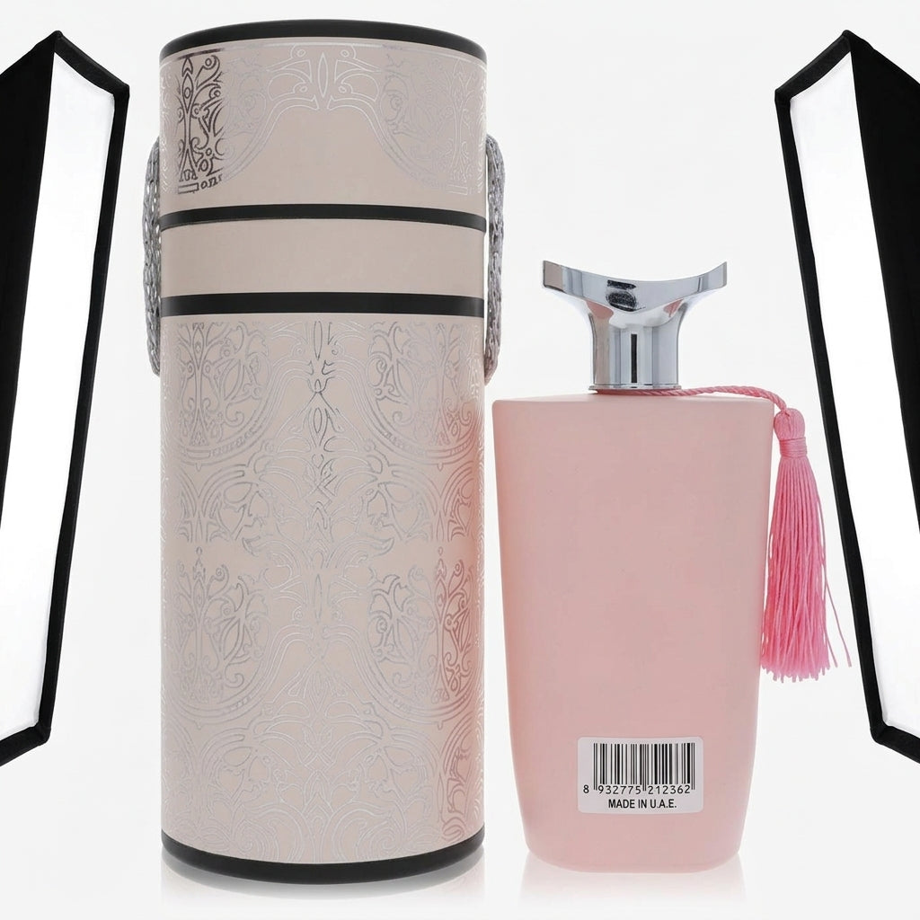 Eau De Parfum — Studio - Back View | Generated by Modelize