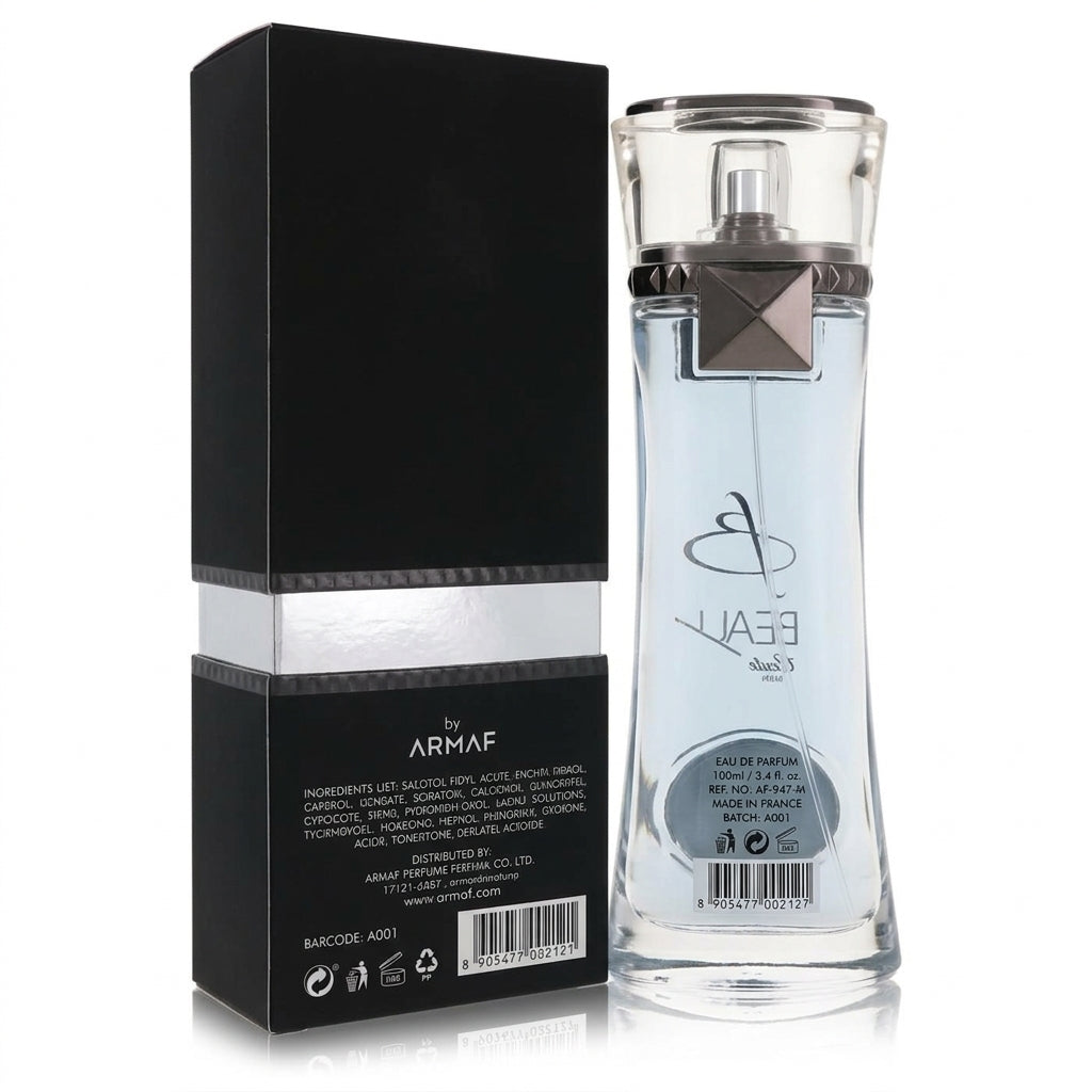Eau De Parfum — Studio - Back View | Generated by Modelize