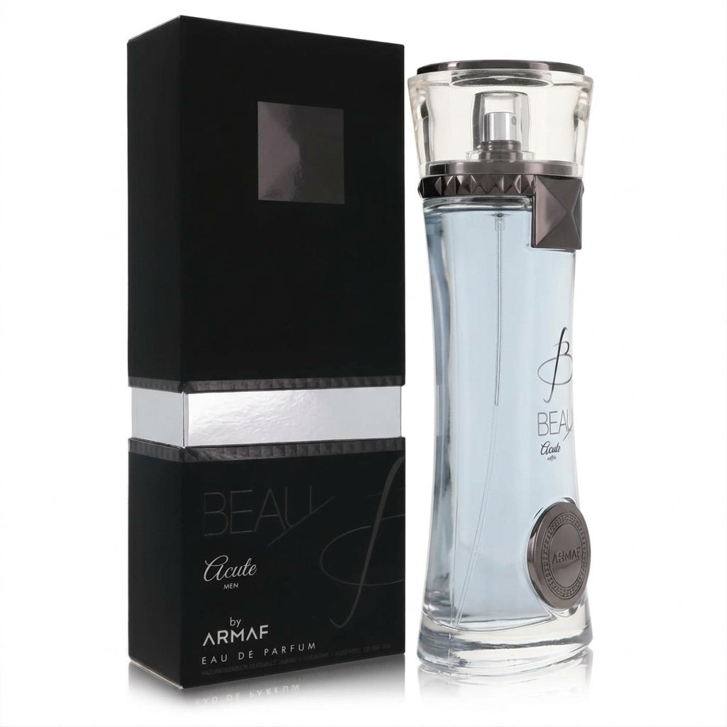 Fragrance and packaging — Studio - Side View | Generated by Modelize