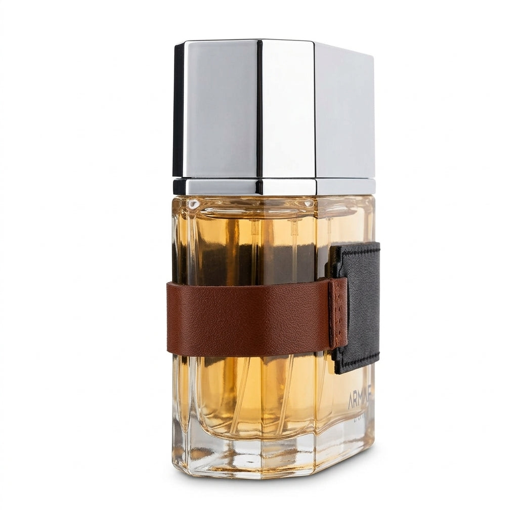 Men's Eau De Parfum — Studio - Side View | Generated by Modelize