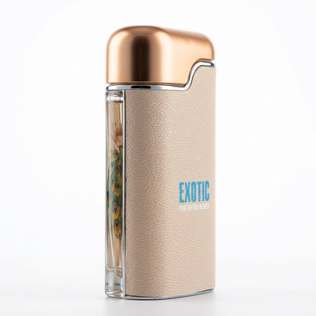 Eau De Parfum Spray — Studio - Side View | Generated by Modelize