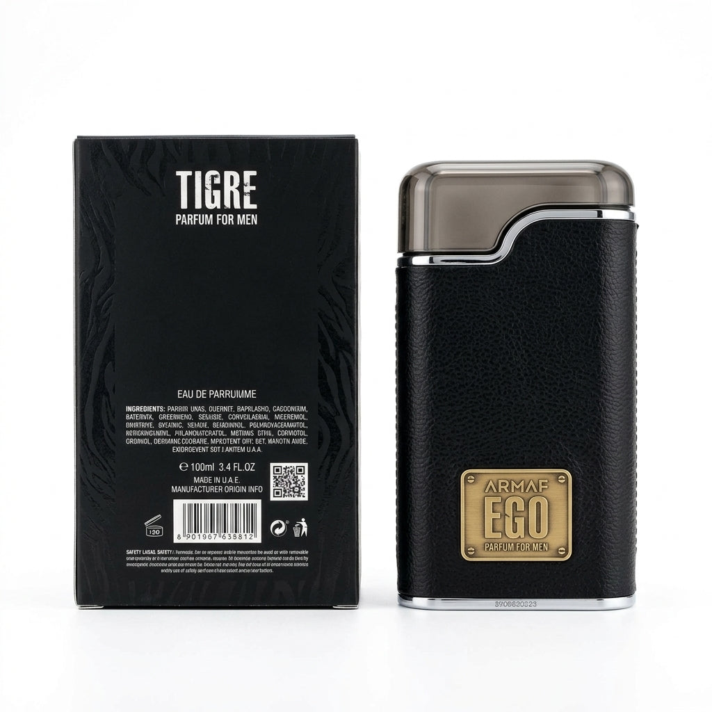 Eau De Parfum — Studio - Back View | Generated by Modelize