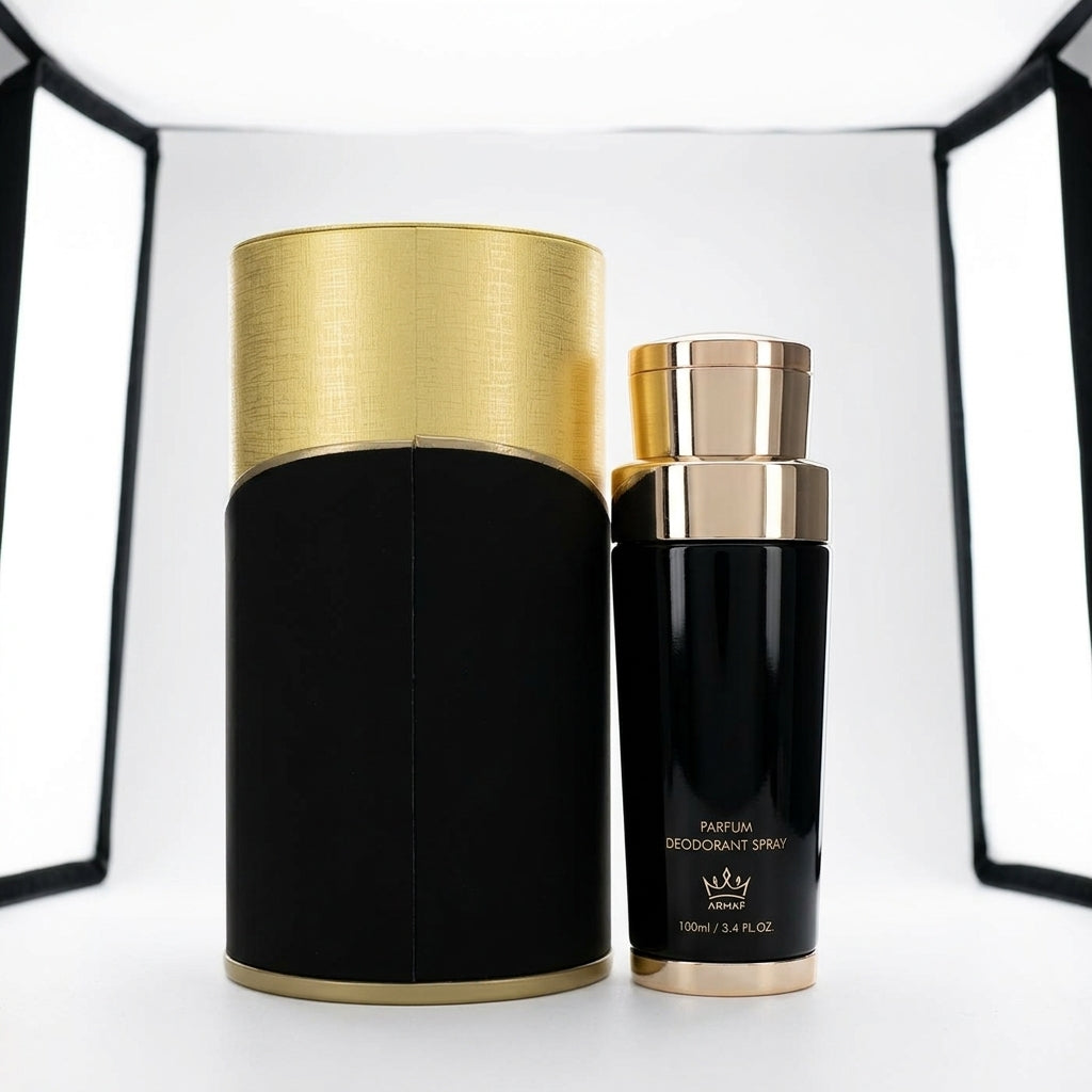 Eau De Parfum — Studio - Back View | Generated by Modelize